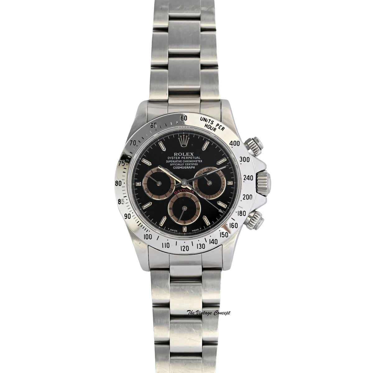 Rolex Daytona 16520 “Patrizzi” Stainless Steel Black Dial Chronograph