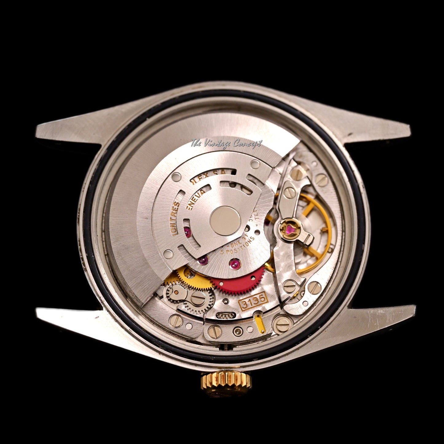 Rolex Two-Tones Datejust Silver Dial with Diamond Indexes w/ paper Ref. 16233G