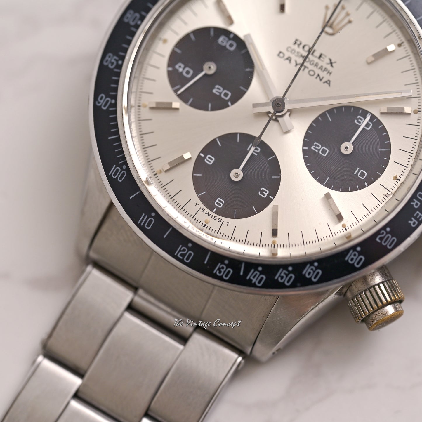 Rolex Steel Cosmograph Daytona Silver Dial Ref. 6240