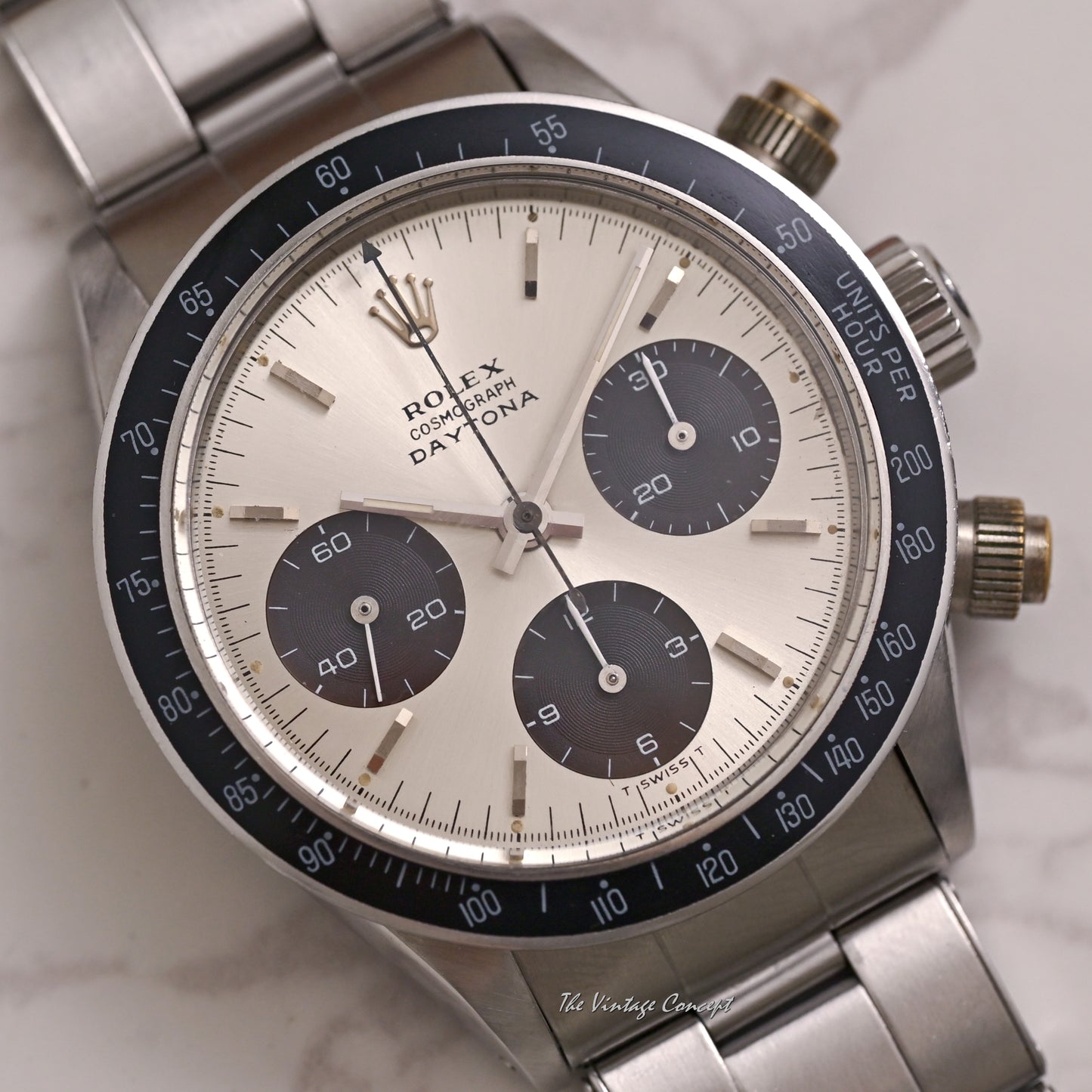 Rolex Steel Cosmograph Daytona Silver Dial Ref. 6240
