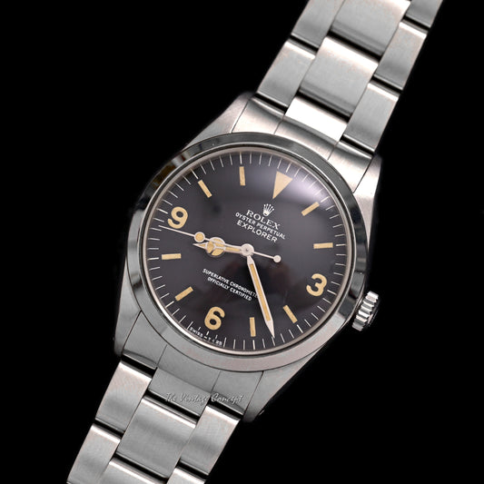 Rolex Steel Explorer I Matte Dial Ref. 1016