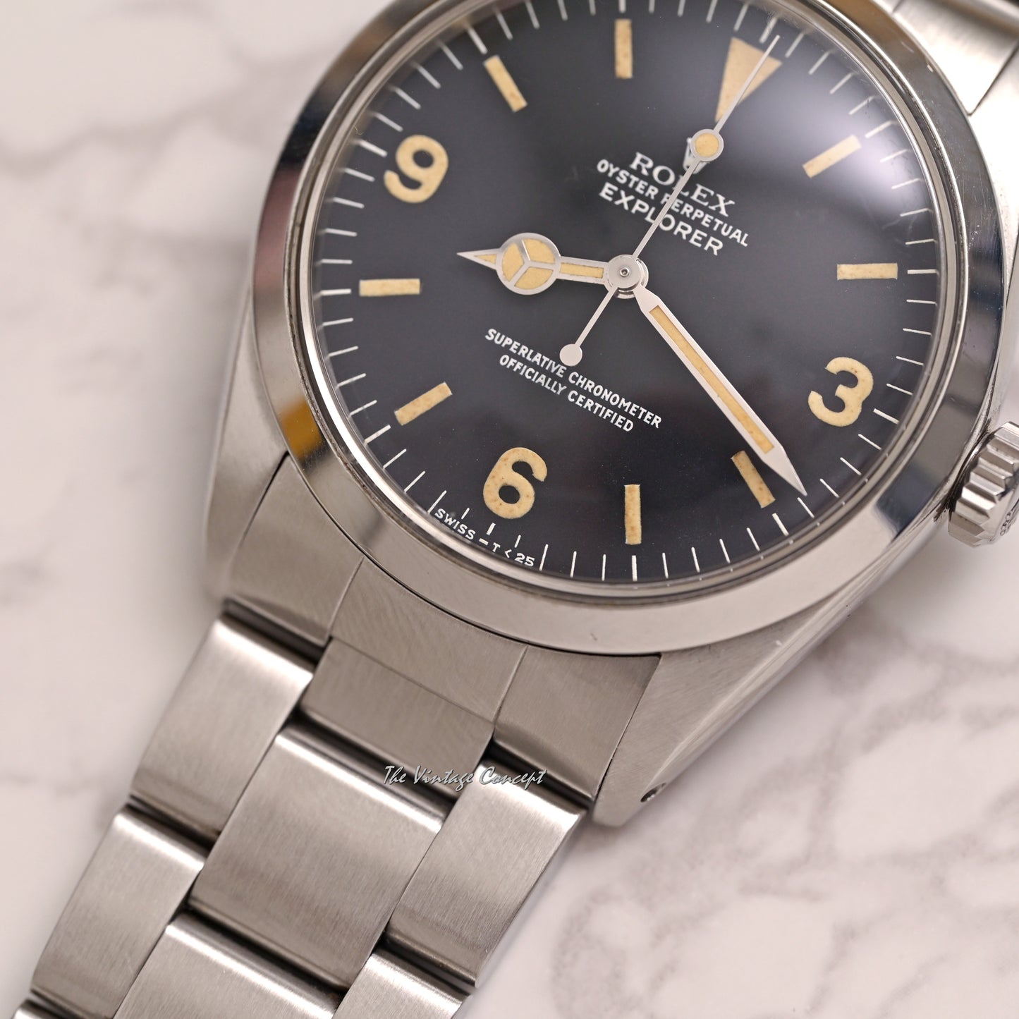 Rolex Steel Explorer I Matte Dial Ref. 1016