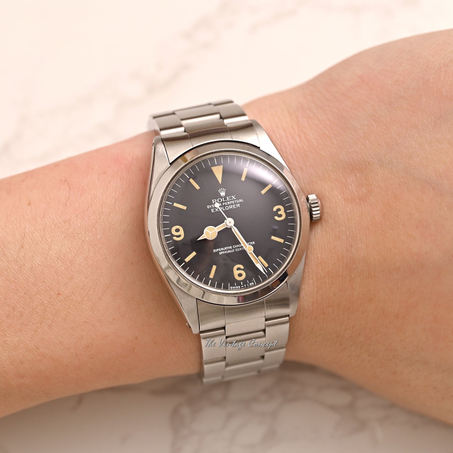 Rolex Steel Explorer I Matte Dial Ref. 1016