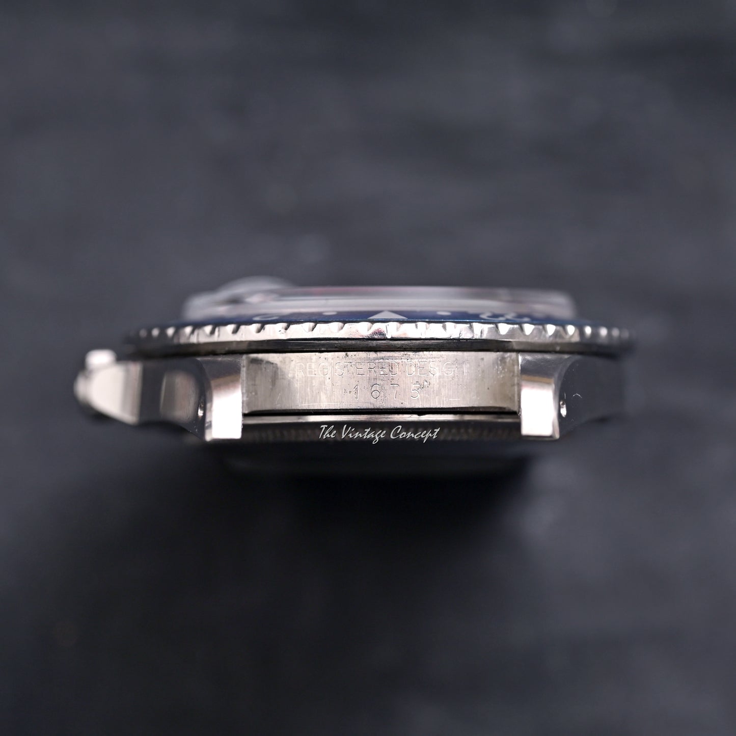 Rolex Steel GMT-Master “Pepsi” Long E Matte Dial w/ Rivet Bracelet Ref. 1675