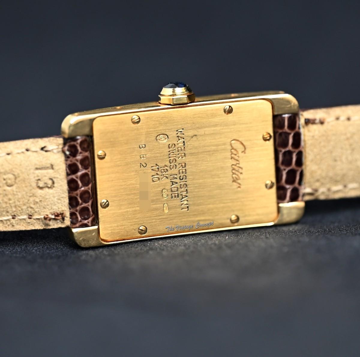 Cartier Tank Americaine 18K YG Quartz Ref. 1710