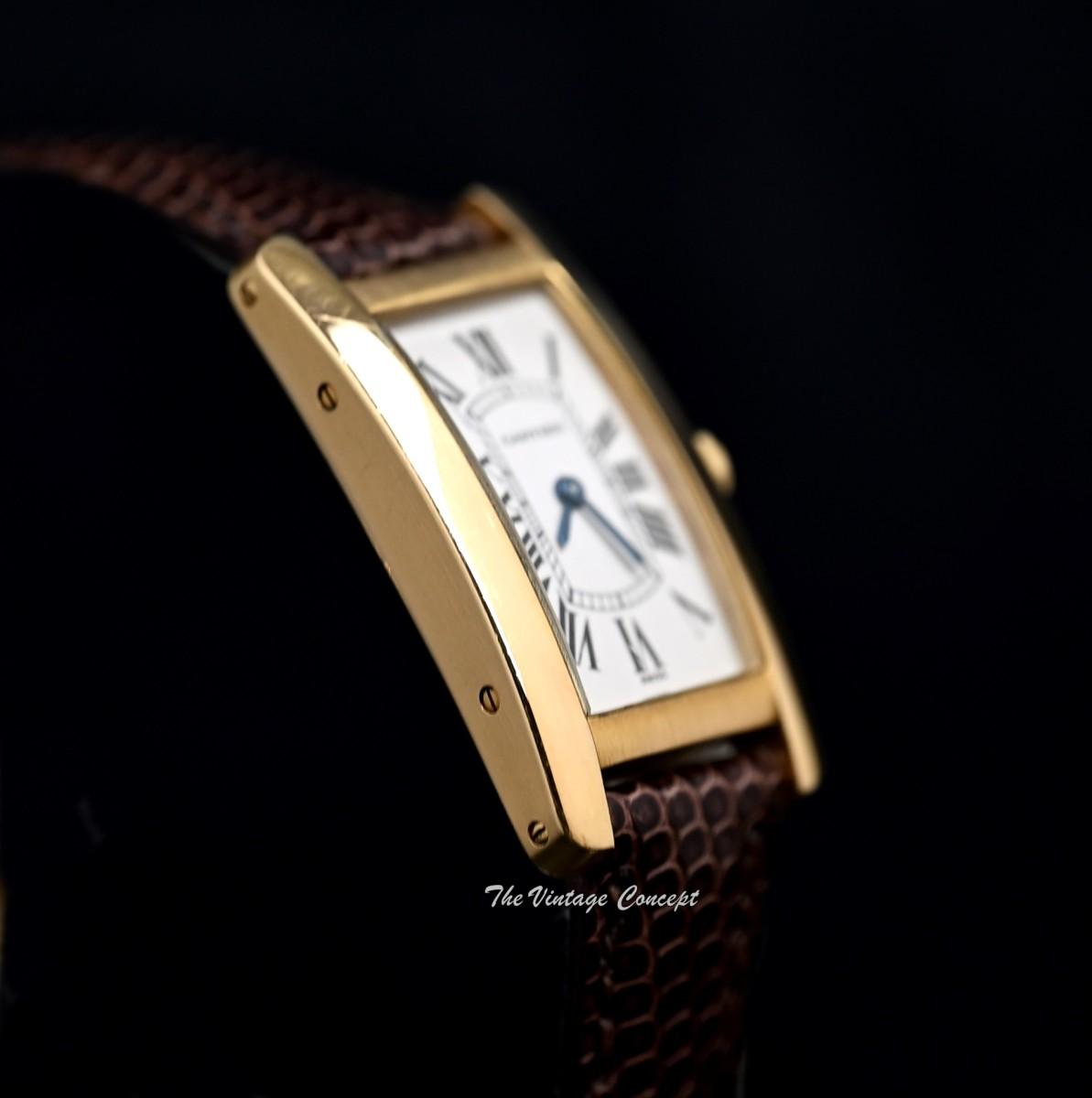 Cartier Tank Americaine 18K YG Quartz Ref. 1710