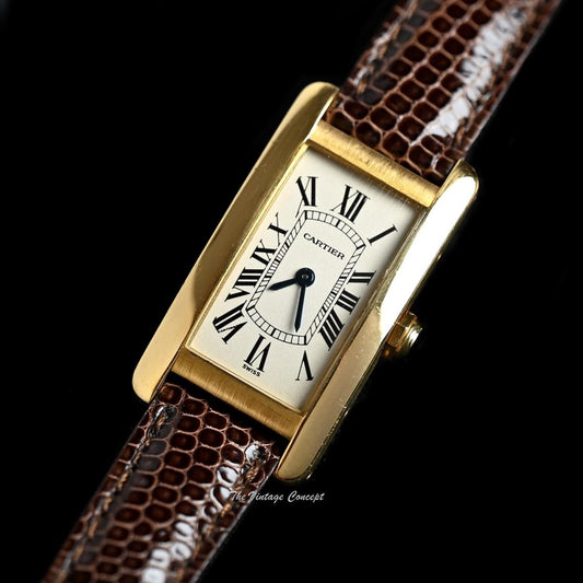 Cartier Tank Americaine 18K YG Quartz Ref. 1710