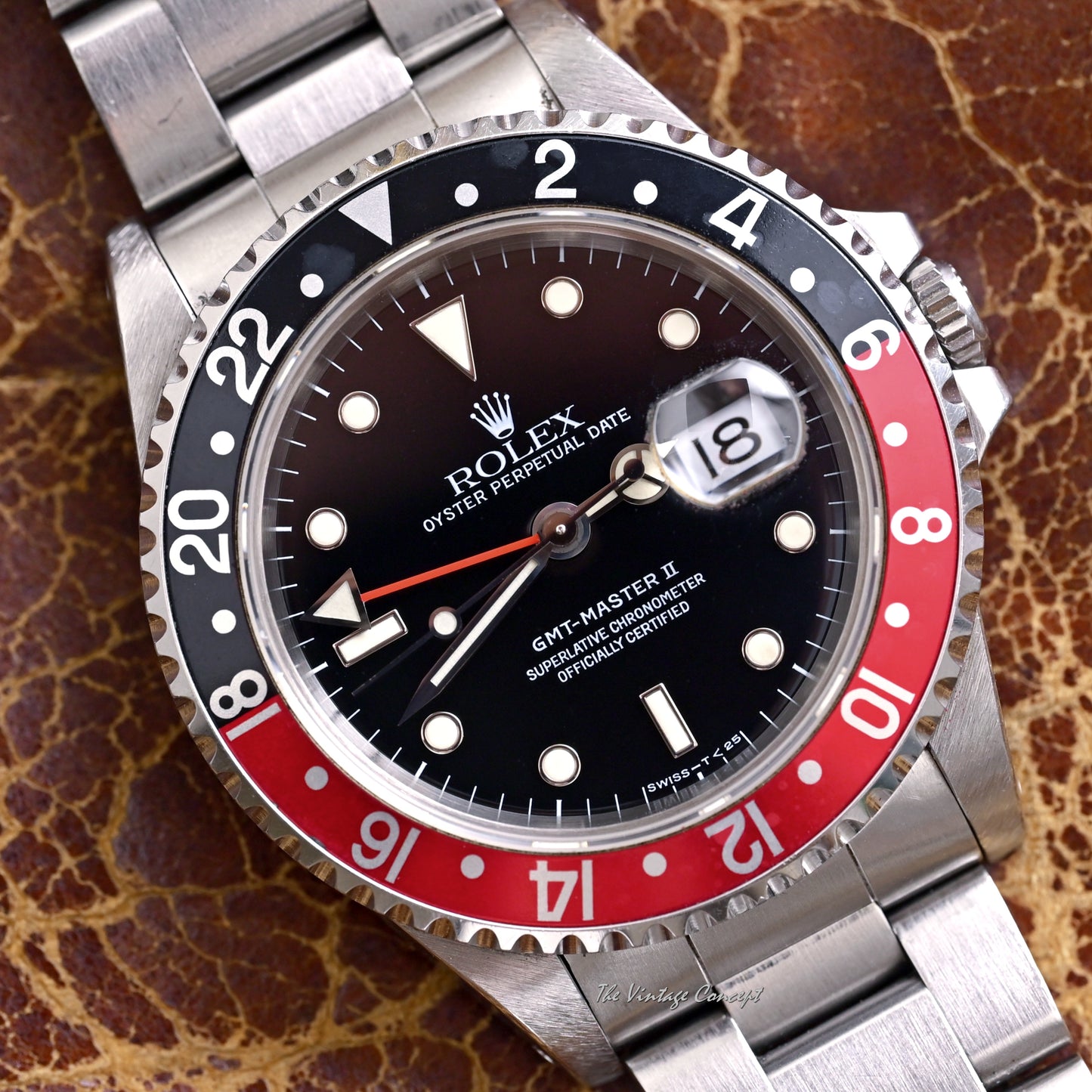 Rolex Steel GMT-Master II “Coke” Ref. 16710