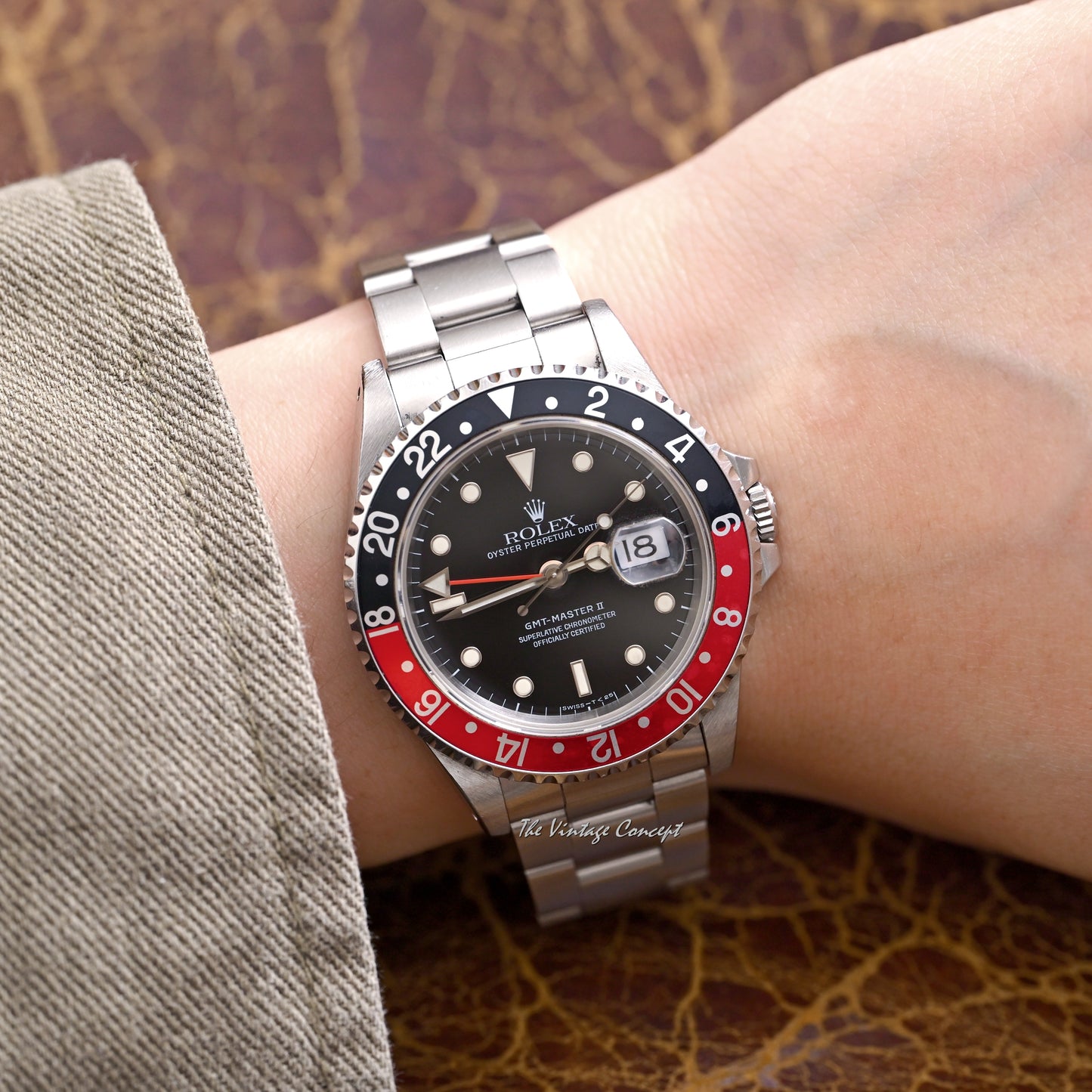 Rolex Steel GMT-Master II “Coke” Ref. 16710