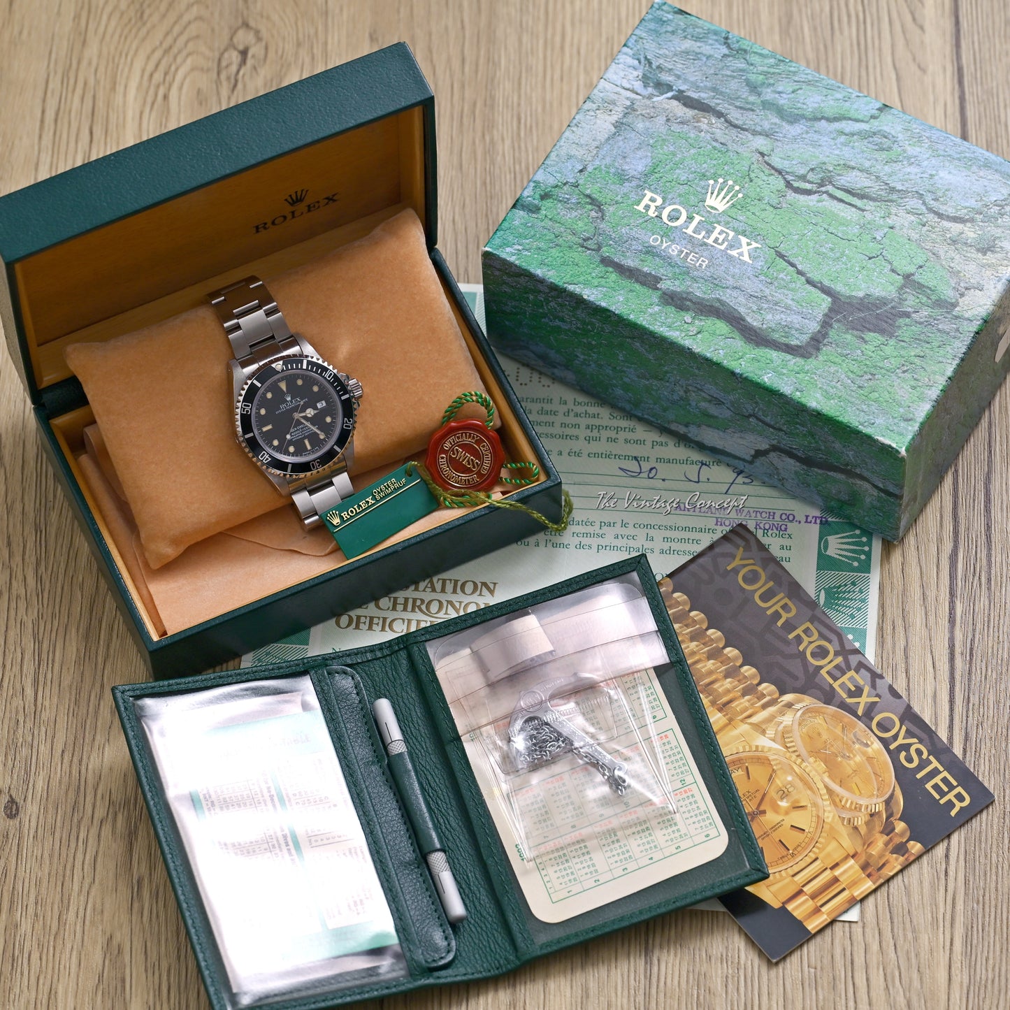 Rolex Steel Sea-Dweller Ref. 16600 w/ Full Set
