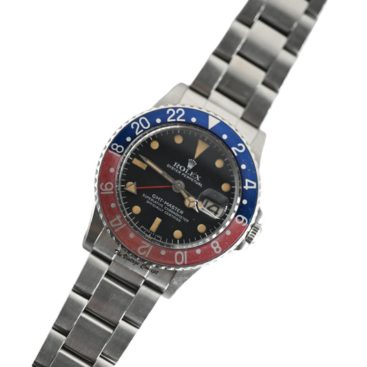 Rolex Steel GMT-Master Matte Dial 1675