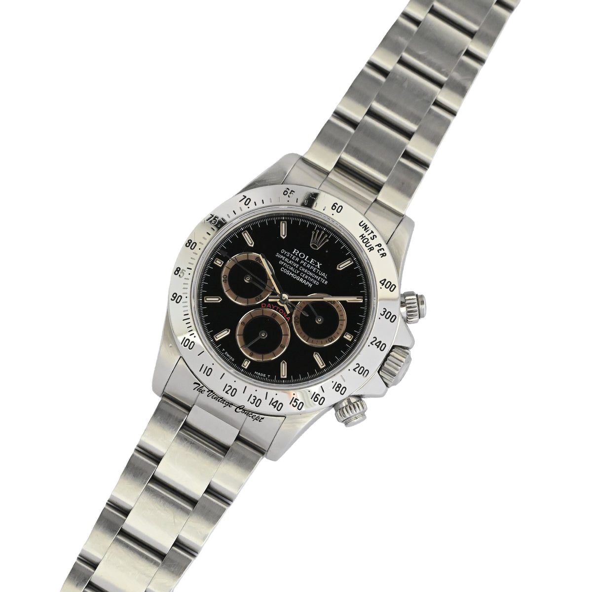 Rolex Daytona 16520 “Patrizzi” Stainless Steel Black Dial Chronograph
