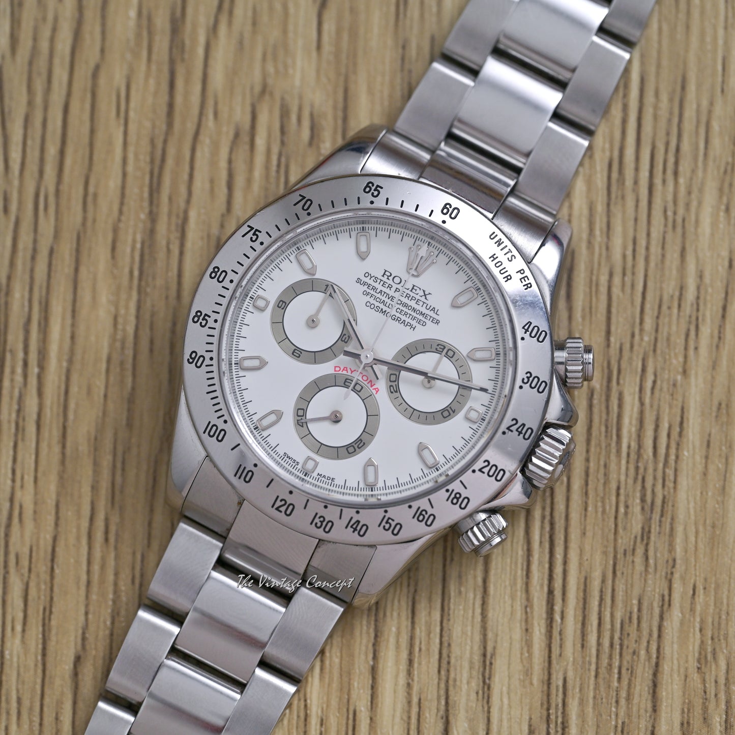 Rolex Steel Cosmogragph Daytona White Ref. 116520