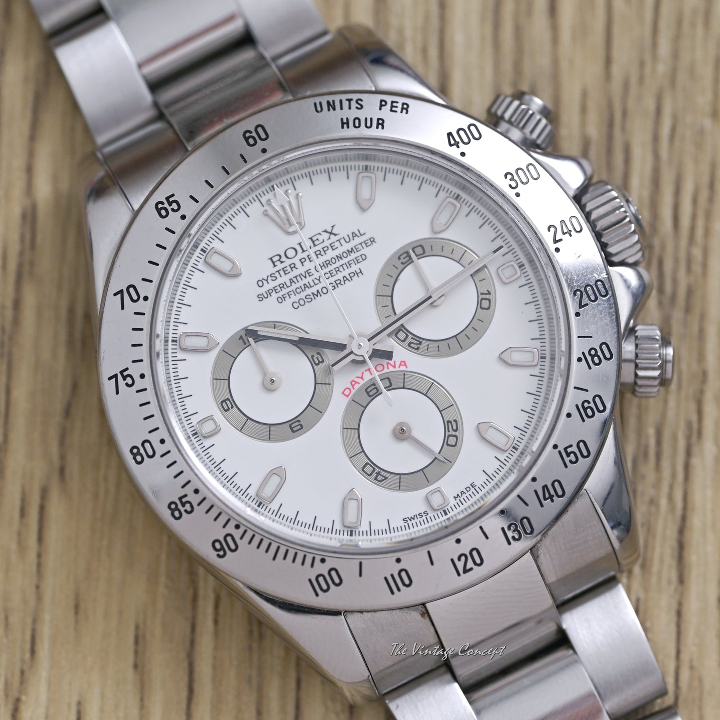 Rolex Steel Cosmogragph Daytona White Ref. 116520