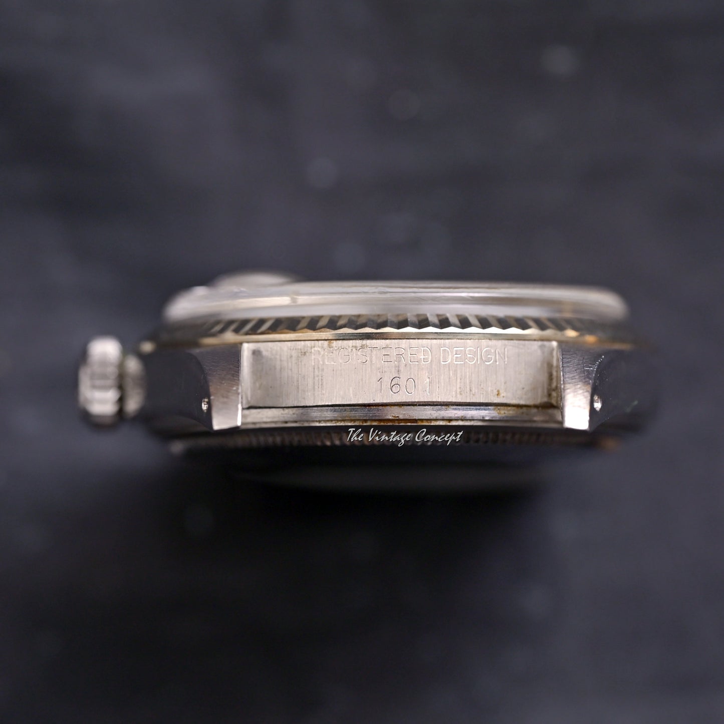 Rolex Steel Datejust Silver Textured Dial w/Jubilee Bracelet Ref. 1601