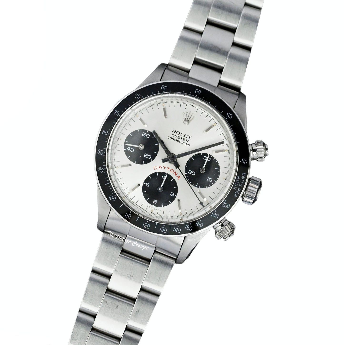 Rolex Daytona 6263 Silver Big Red