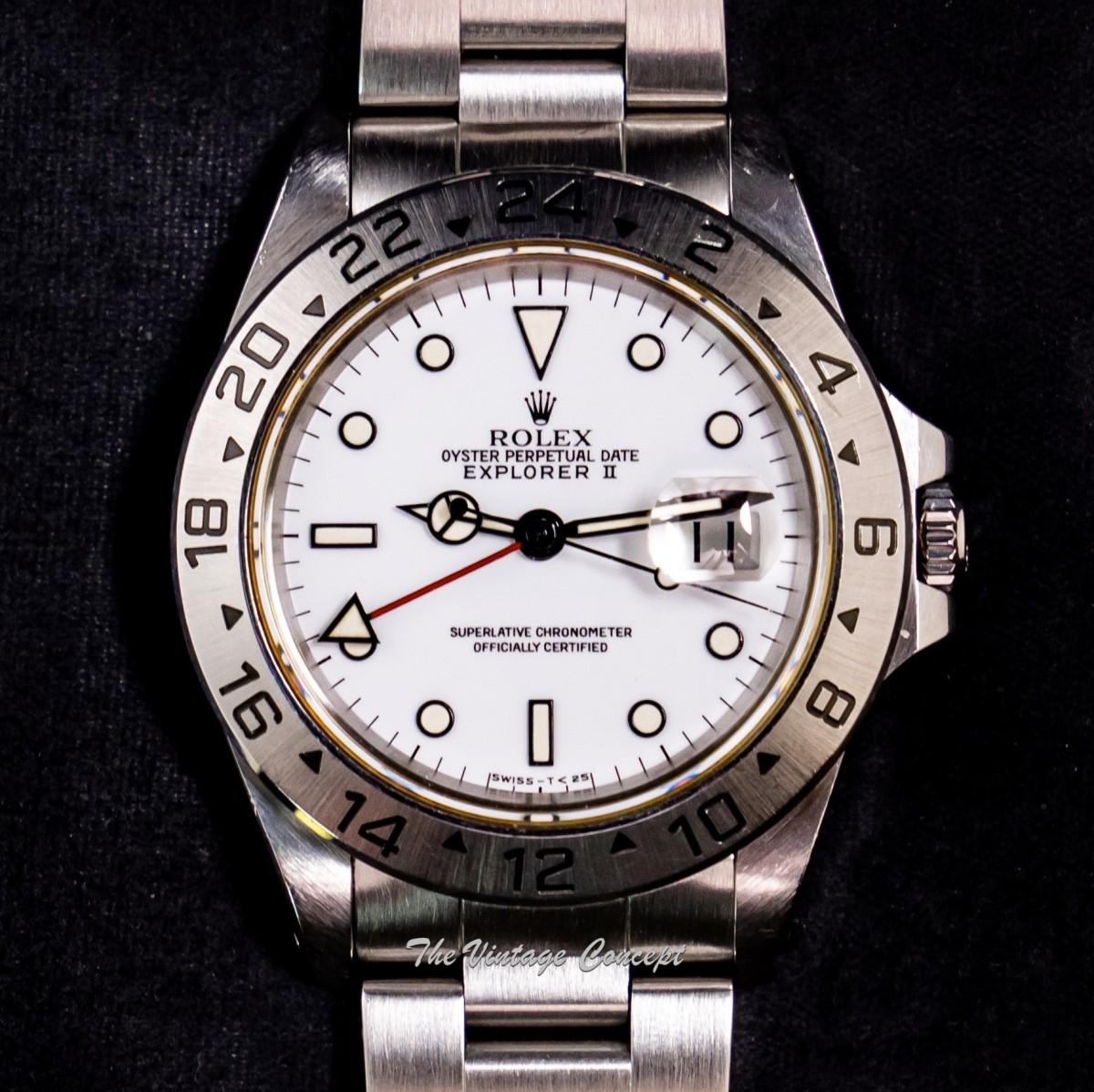 Rolex Explorer II White Dial 16570