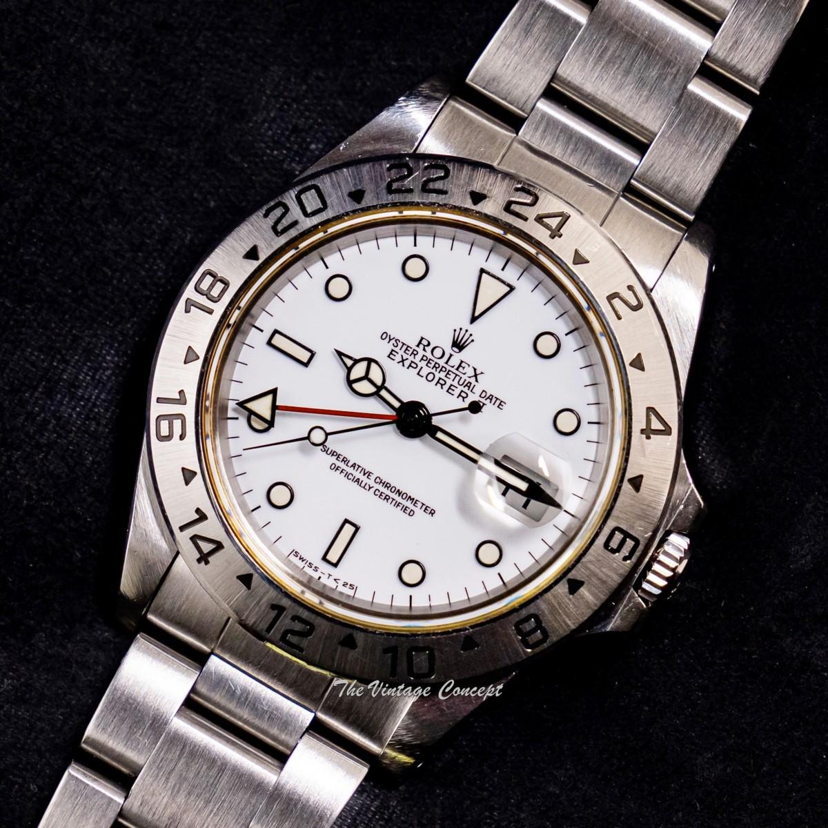 Rolex Explorer II White Dial 16570