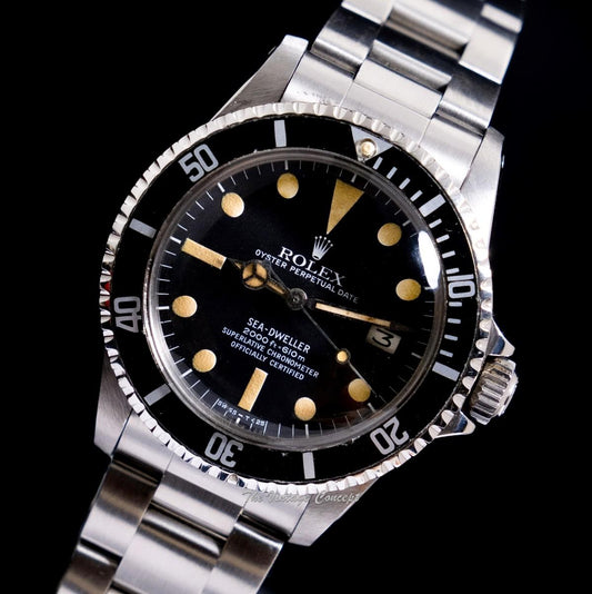 Rolex Steel Sea-Dweller Great White MK I 1665 (Full Set)