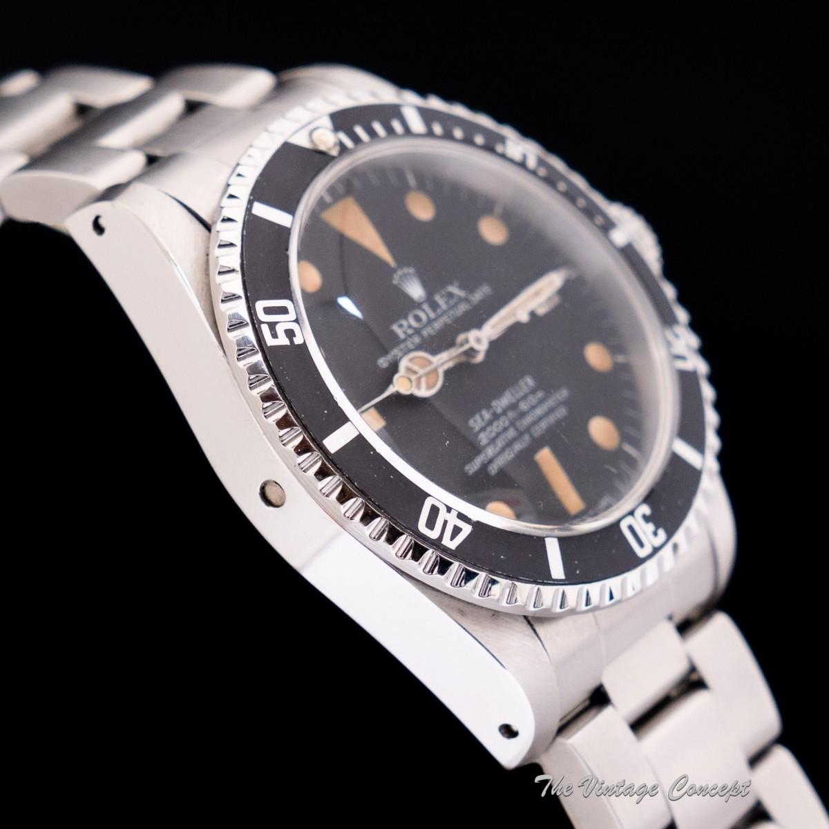 Rolex Steel Sea-Dweller Great White MK I 1665 (Full Set)