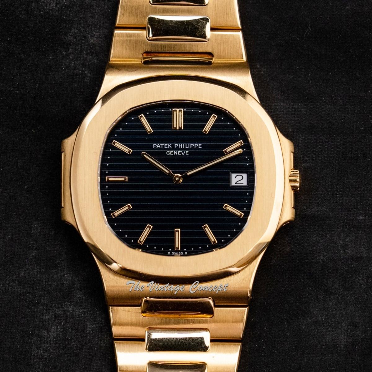 Patek Philippe Nautilus 18K Yellow Gold 3700J w/ Archives & Box  (SOLD)