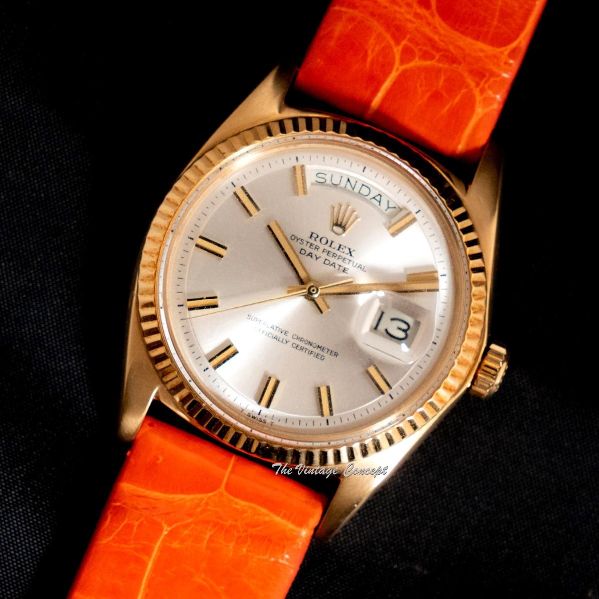 Rolex Day-Date 18K Yellow Gold Wideboy Dial 1803