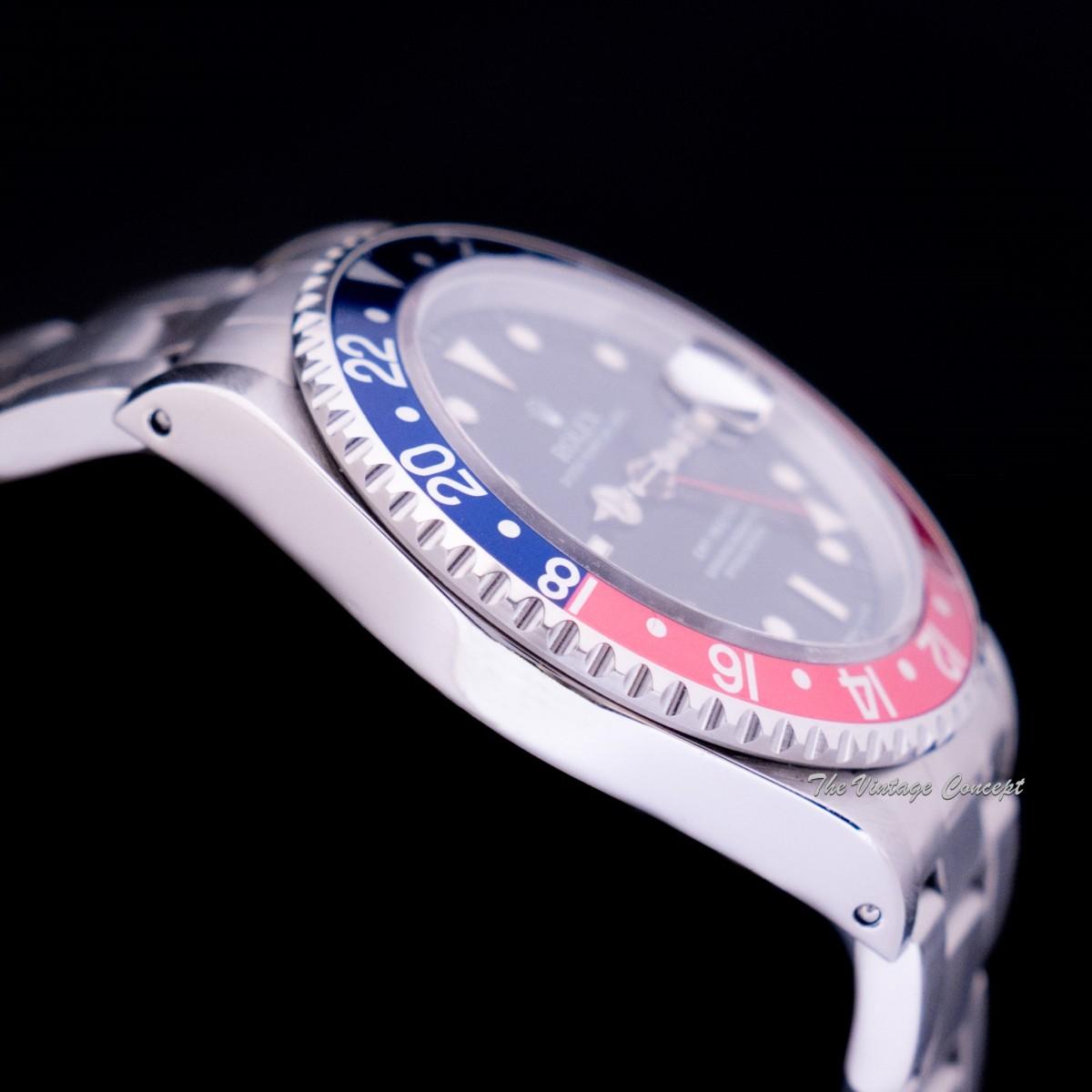 Rolex Steel GMT-Master Pepsi Creamy 16700 (SOLD)