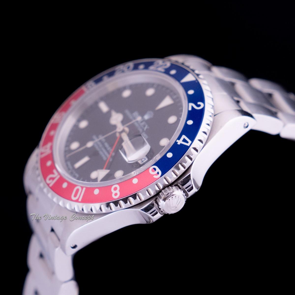 Rolex Steel GMT-Master Pepsi Creamy 16700 (SOLD)