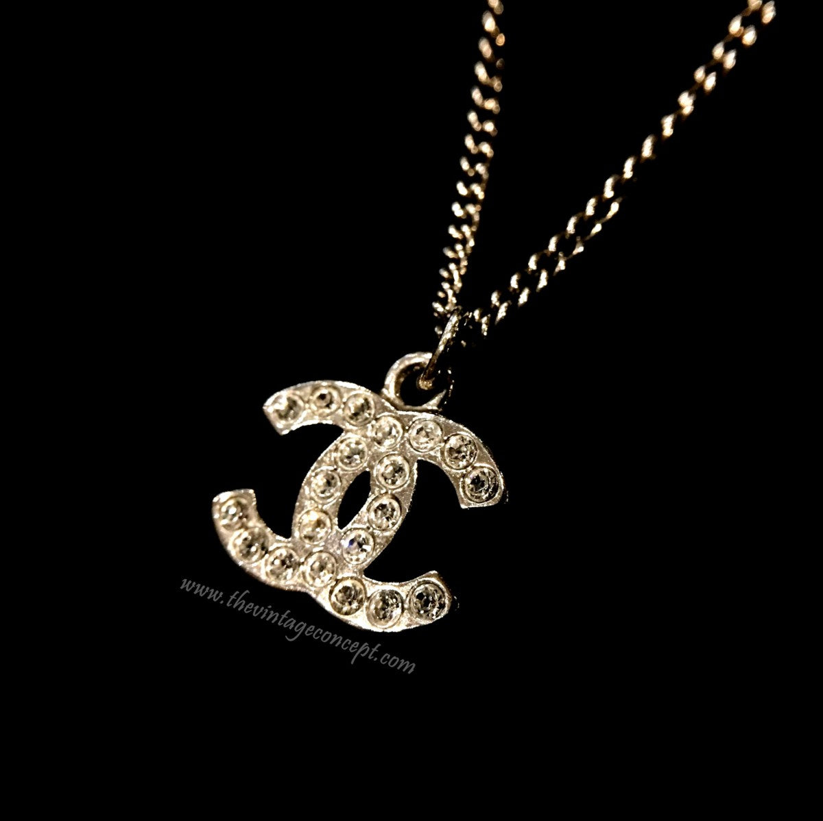 Chanel Blink Blink Logo Necklace (SOLD)