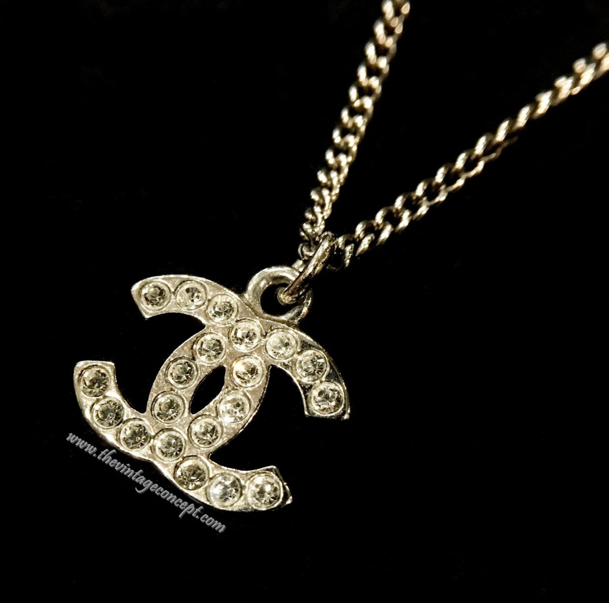 Chanel Blink Blink Logo Necklace (SOLD)
