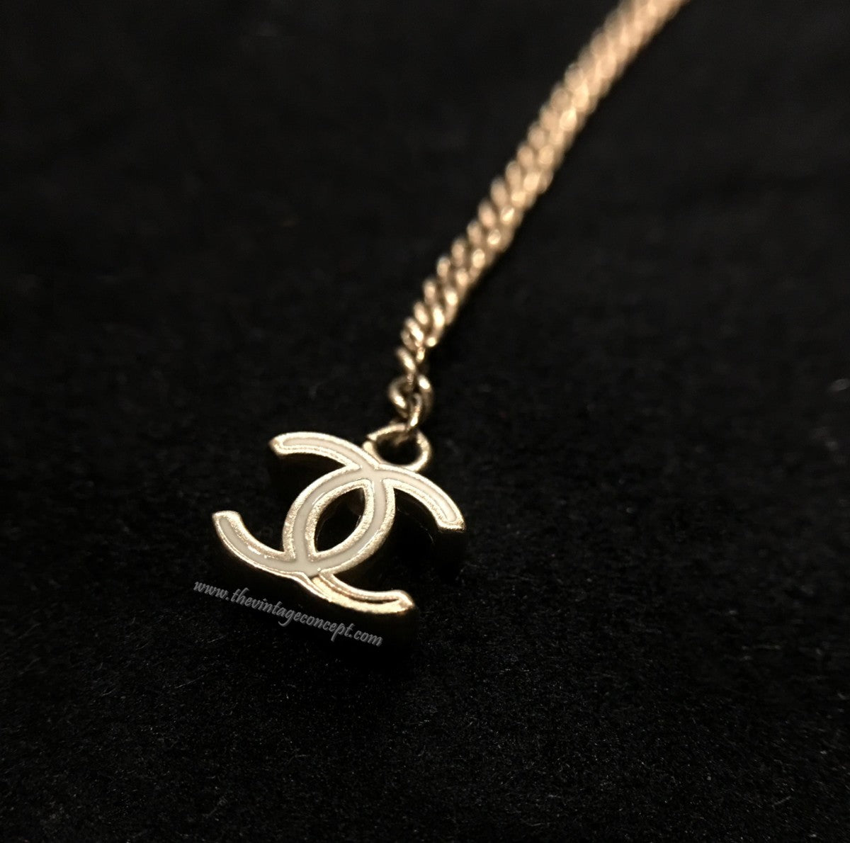 Chanel Heart No.5 Adjustable Long Necklace (SOLD)