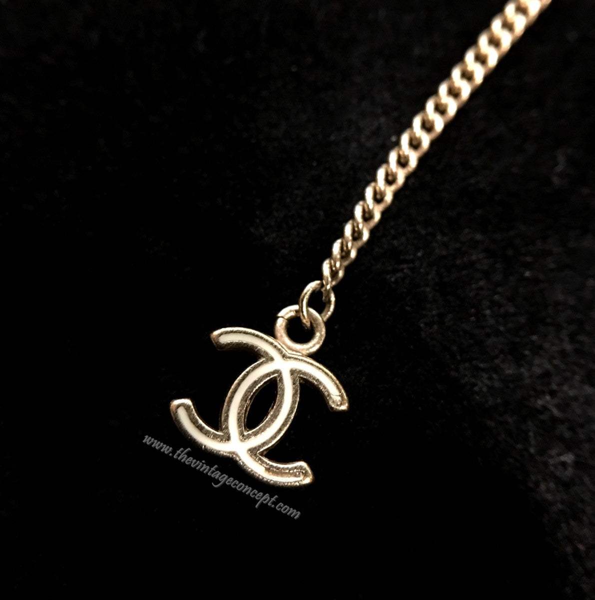 Chanel Heart No.5 Adjustable Long Necklace (SOLD)