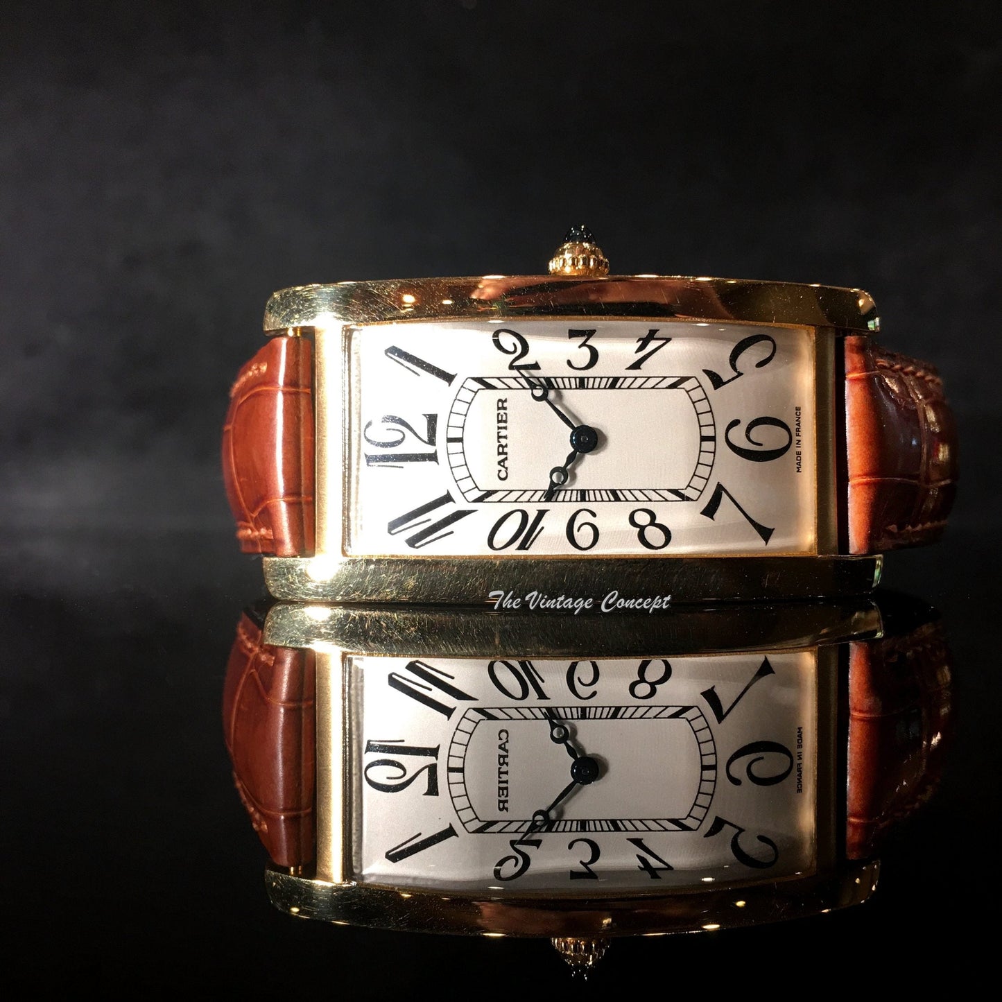 Cartier 18K YG Tank Cintrée Limited Edition 2718 (SOLD)