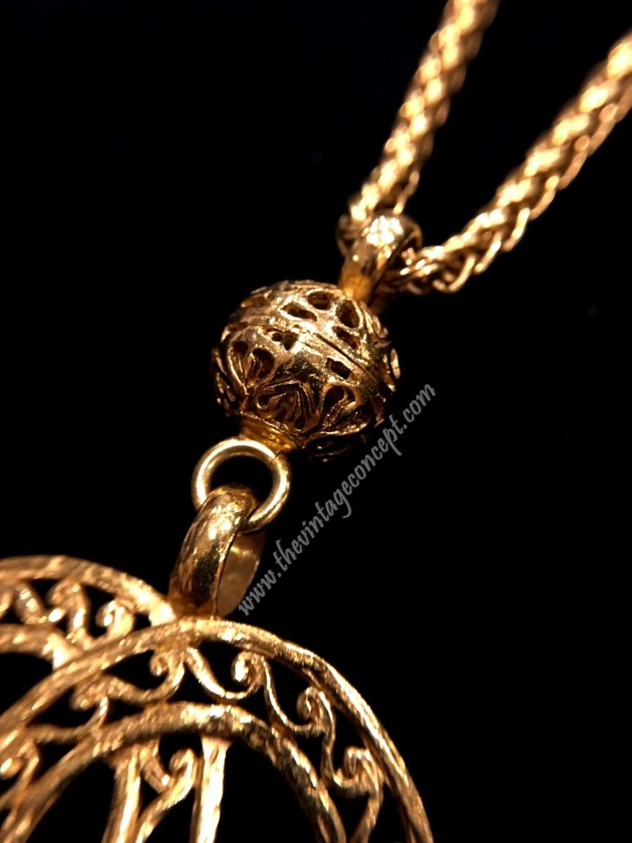 Chanel Big Logo Long Necklace (SOLD)