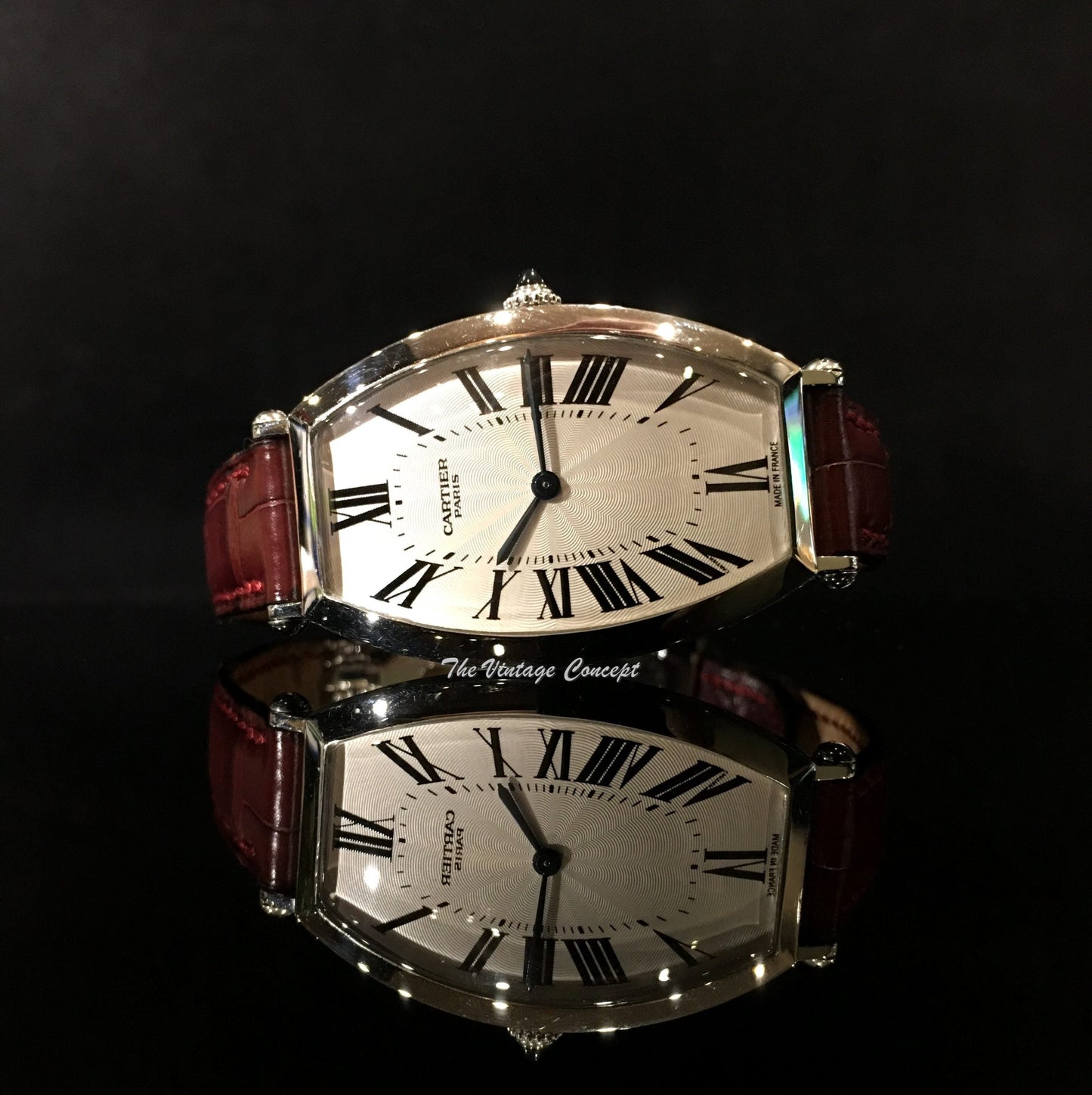 Cartier Tonneau Platinum 2435B  (SOLD)