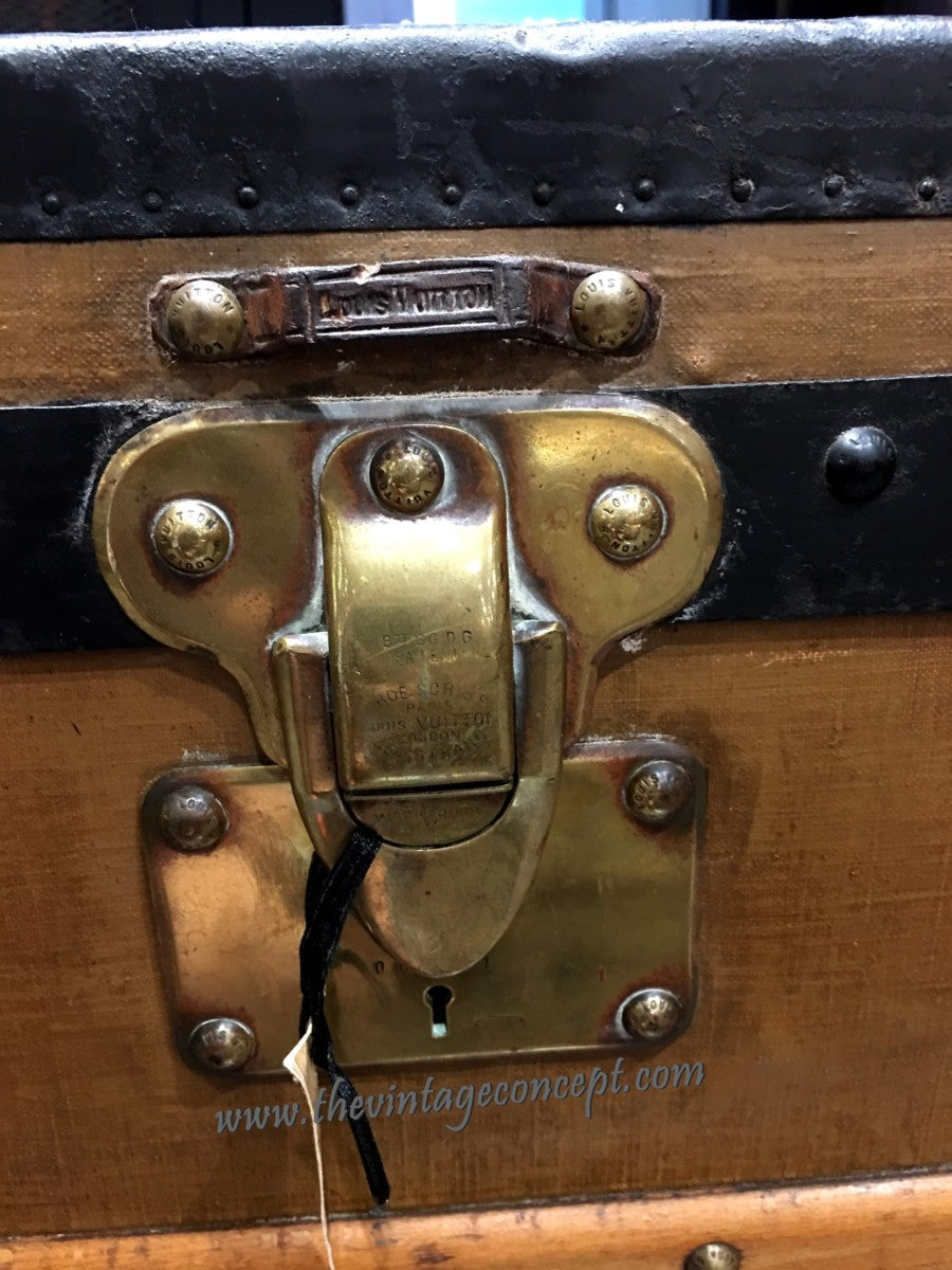 Louis Vuitton Crown Initials" A.E" Trunk