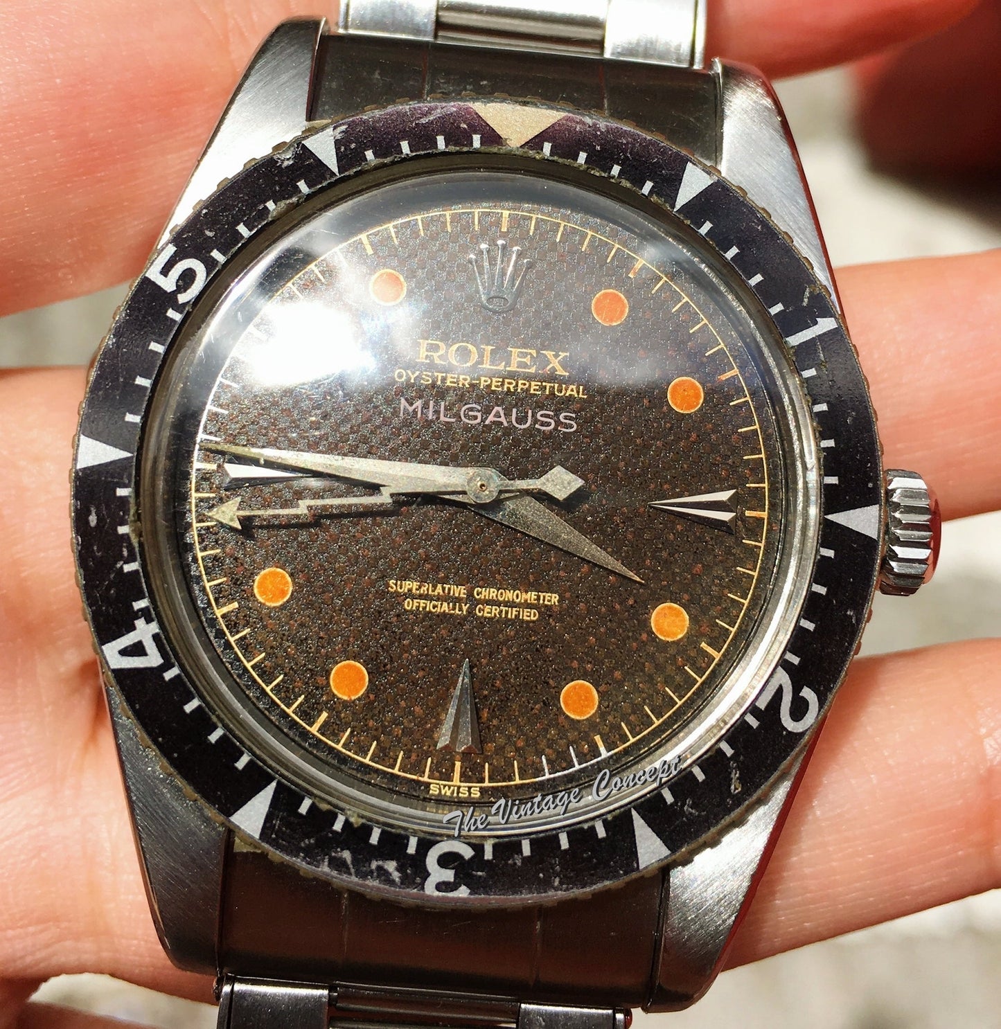 Rolex Milgauss Tropical Honeycomb Dial 6541