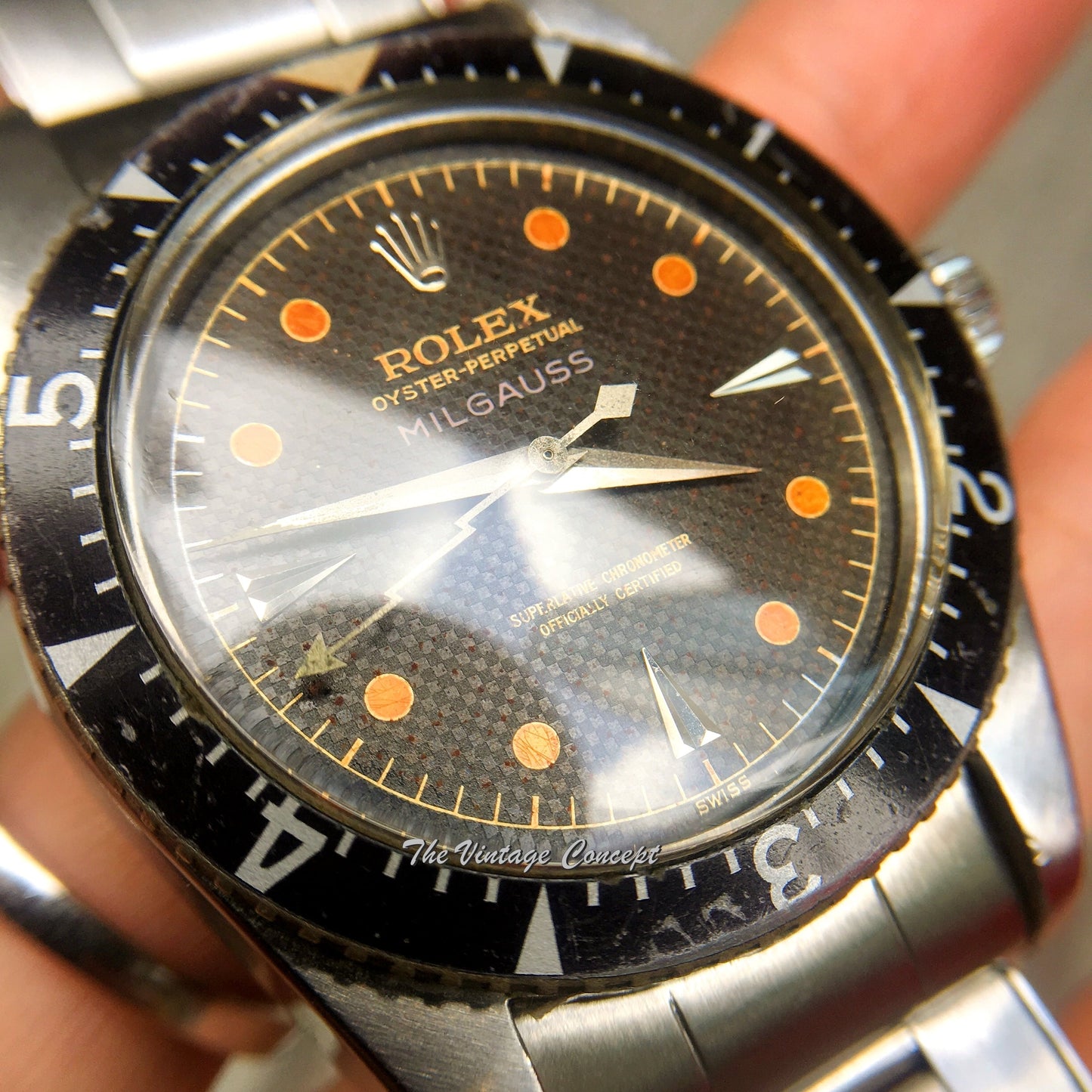 Rolex Milgauss Tropical Honeycomb Dial 6541