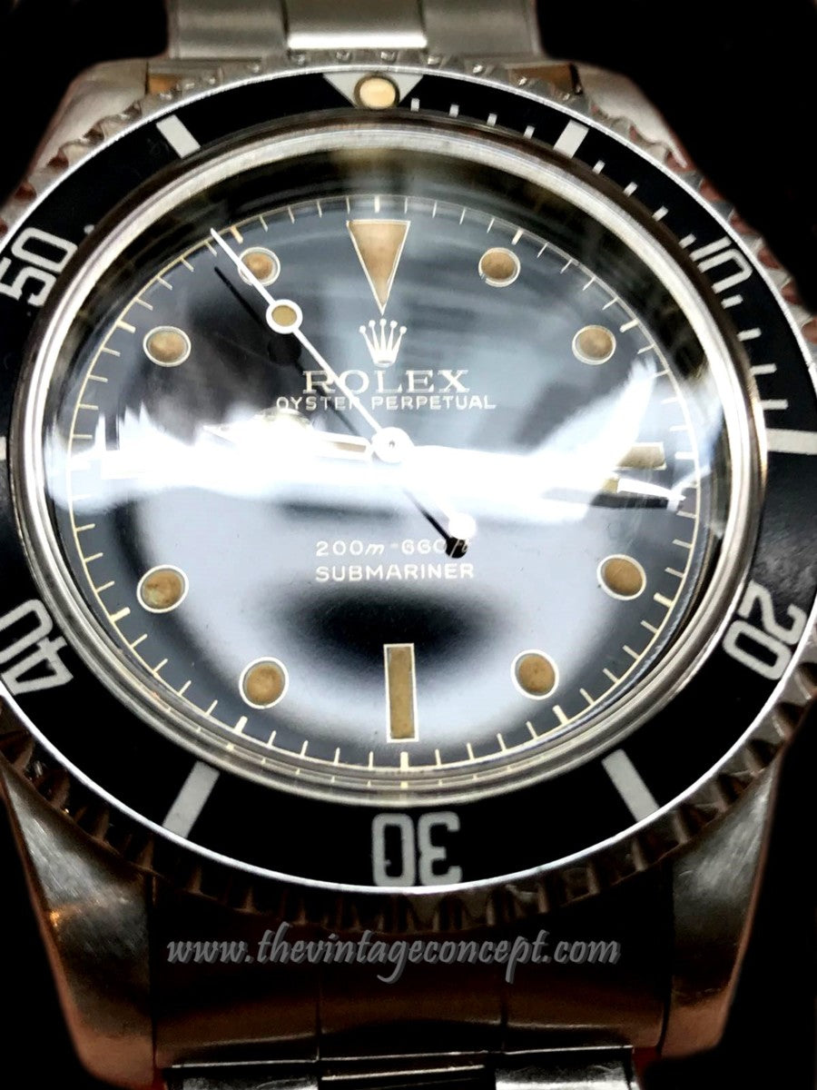 Rolex Submariner Gilt Dial Chapter Ring PCG 5512 (SOLD)