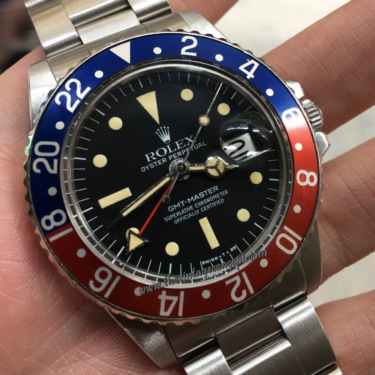 Rolex GMT-Master Radial Dial MK III 1675 (SOLD)