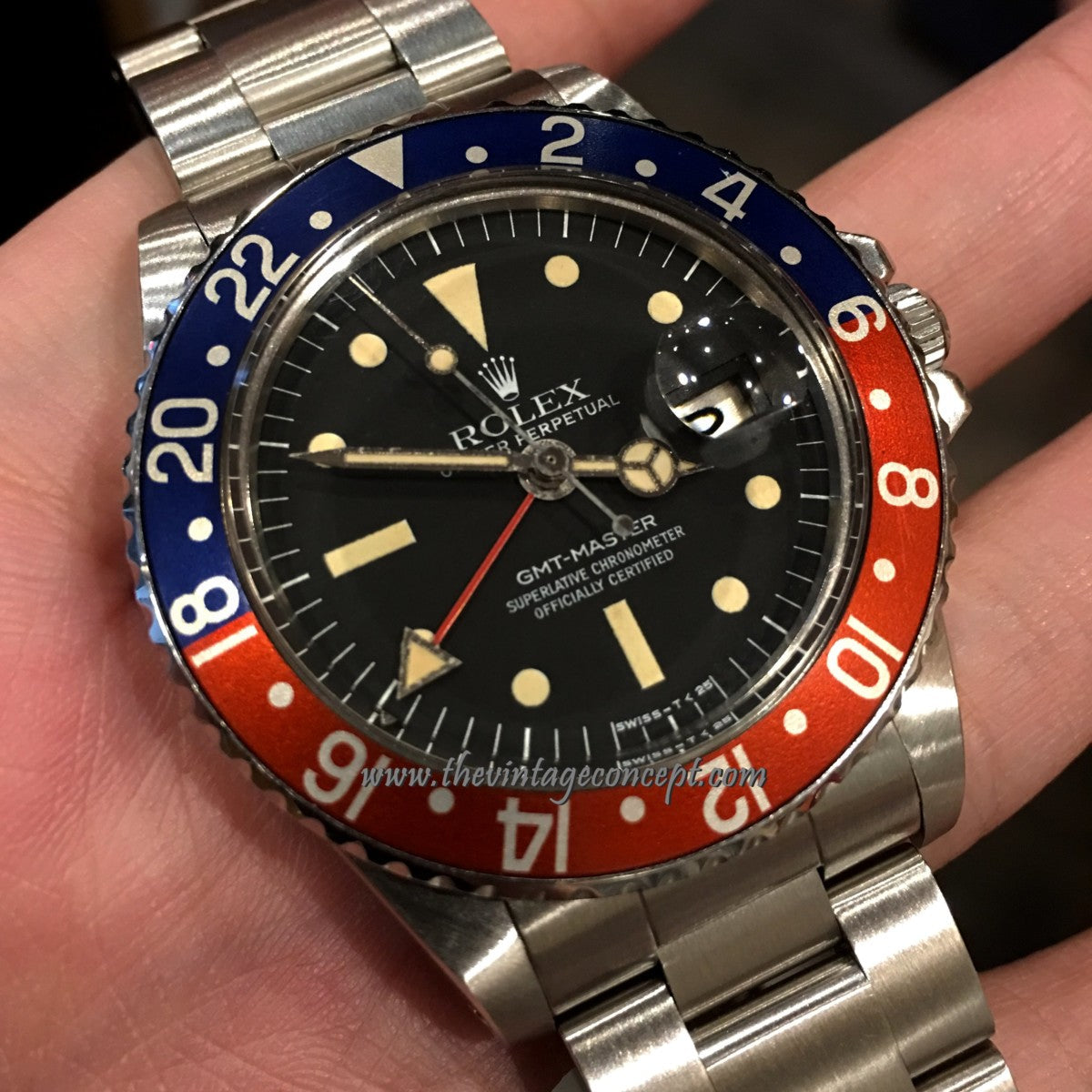 Rolex GMT-Master Radial Dial MK III 1675 (SOLD)