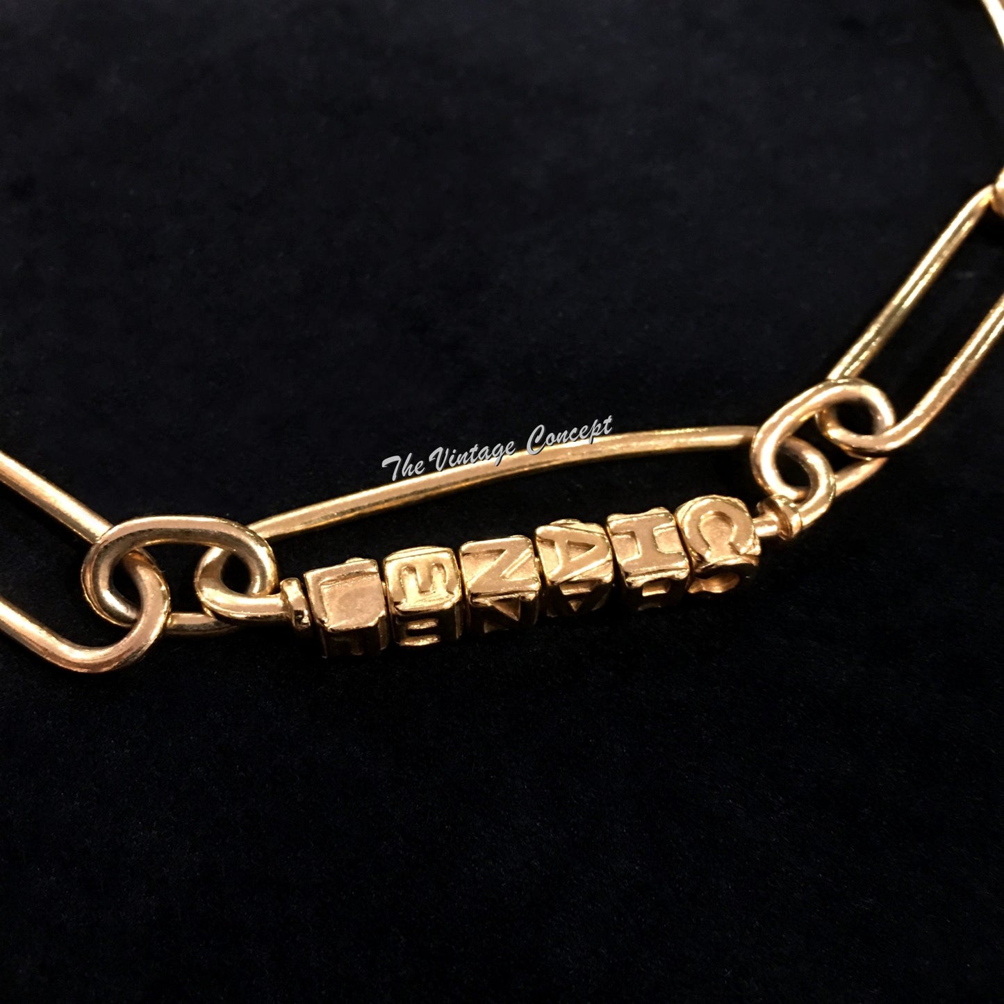 Chanel Gold Tone Unique Chain Necklace 01P (SOLD)