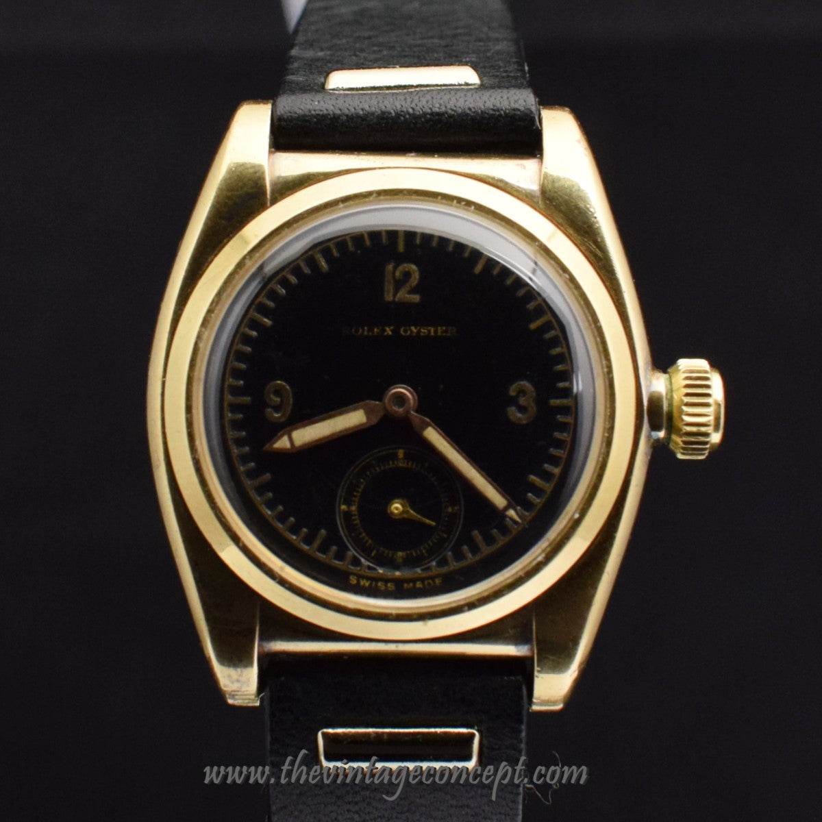 Rolex Oyster 18K YG Gilt Dial Manual Wind (SOLD)