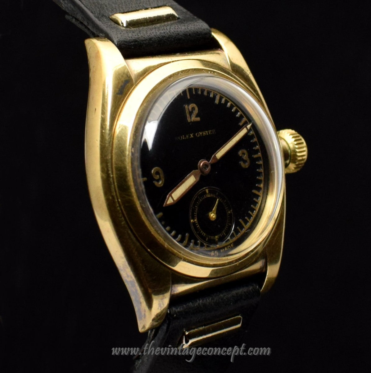 Rolex Oyster 18K YG Gilt Dial Manual Wind (SOLD)