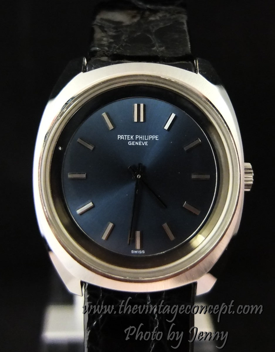 Patek Phillippe Steel Blue Dial Manual Wind 3579 (SOLD)