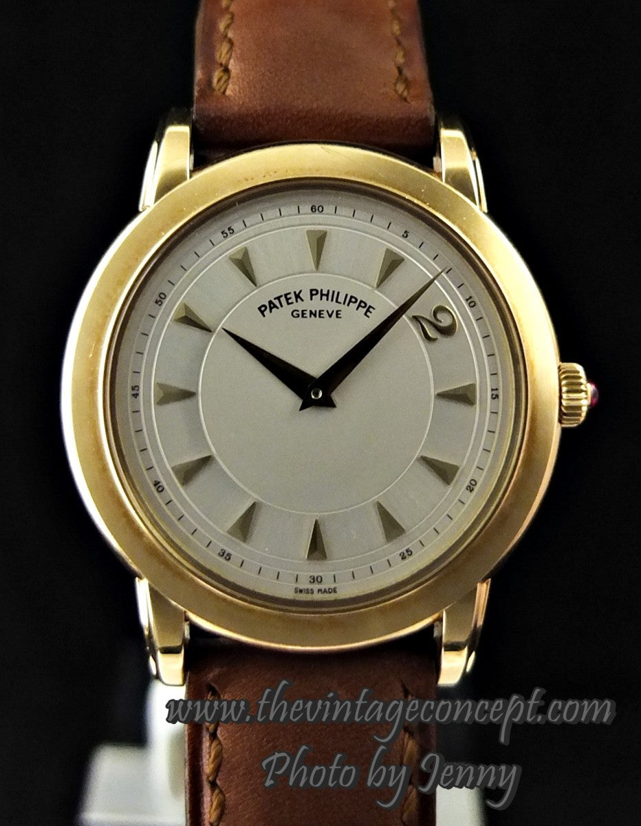 Patek Philippe 18K YG MILLENIUM 5032 LIMITED EDITION OF 100 w/ box & Achives paper (SOLD)