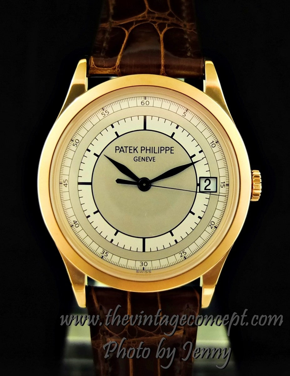 Brand New Patek Philippe 18k RG  Calatrava 5296R-001 ( Full Set ) ( SOLD )