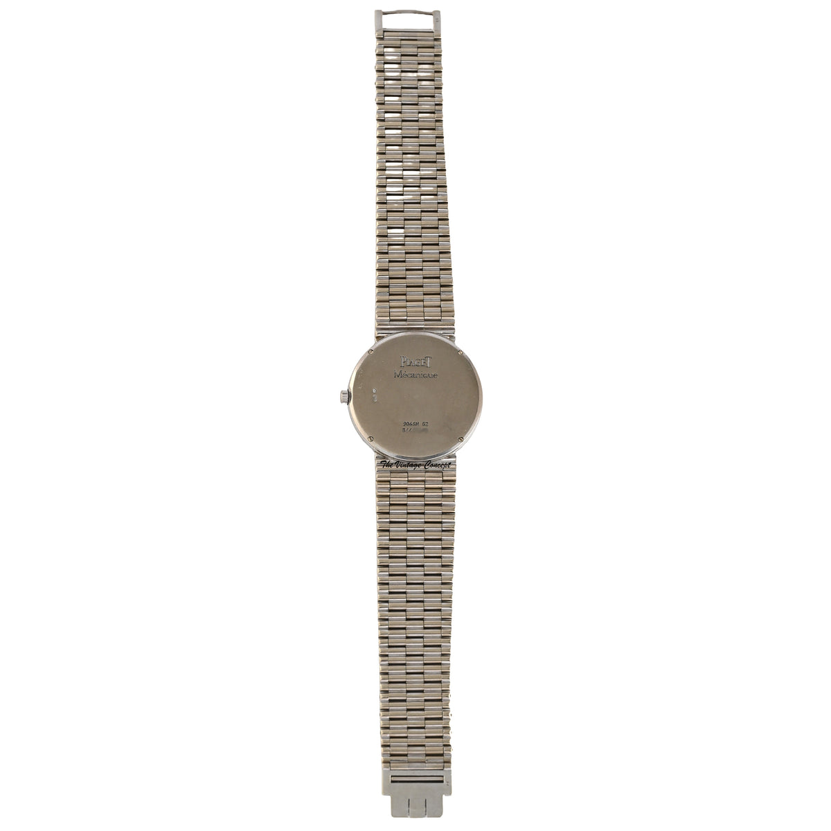 Piaget 18K White Gold Diamond Pave Dial 9066N