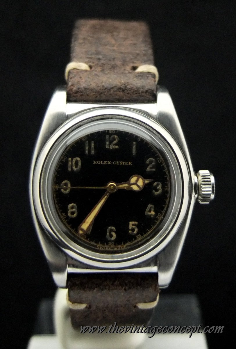 Rolex Early Vintage Bubbleback Gilt Dial (SOLD)