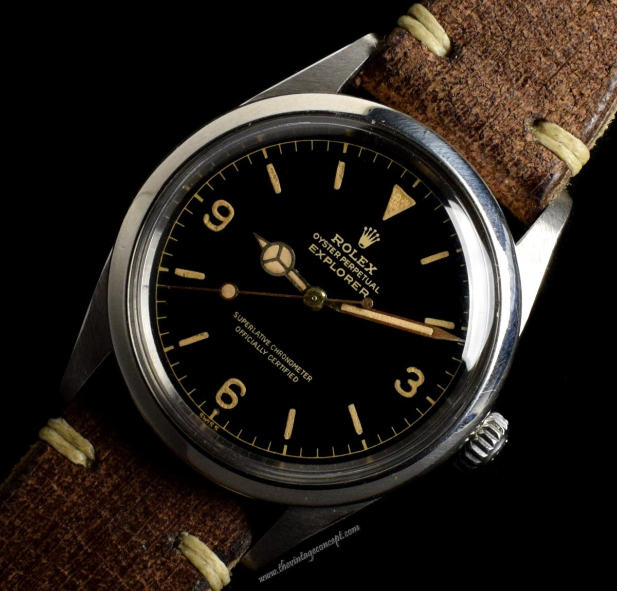 Rolex Explorer Gilt Dial 1016 ( SOLD ) – The Vintage Concept